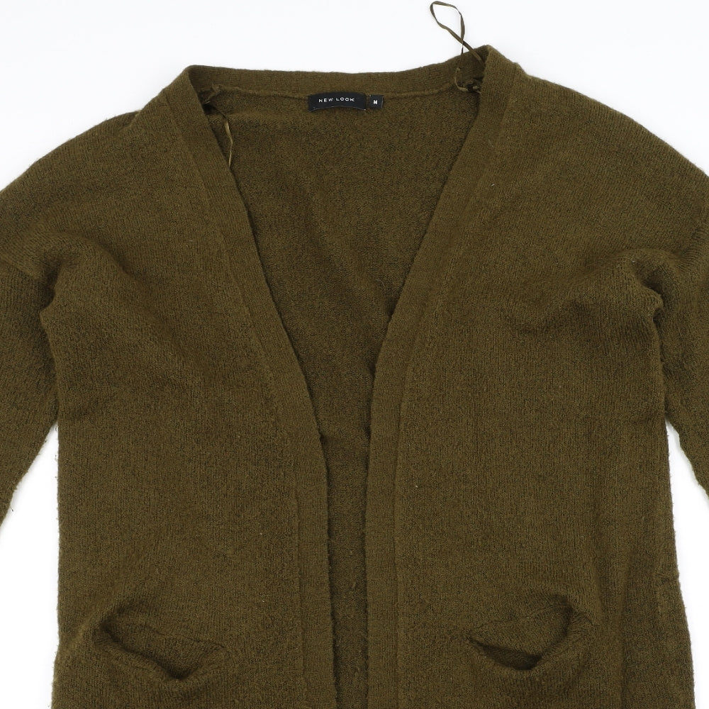 New Look Womens Green   Cardigan Jumper Size M