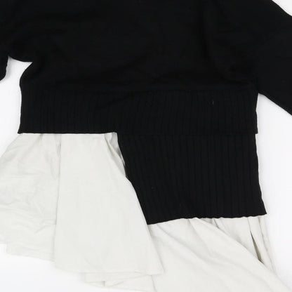 CAMERO ROSE Womens Black   Pullover Jumper Size M