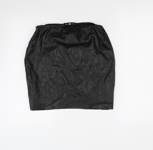 Daisy Street Womens Black   Mini Skirt Size 12