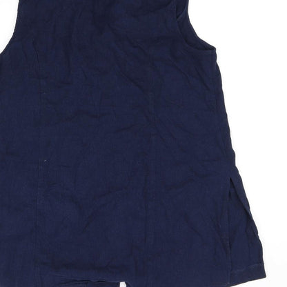 Ble Womens Blue   Jacket Coatigan Size 16
