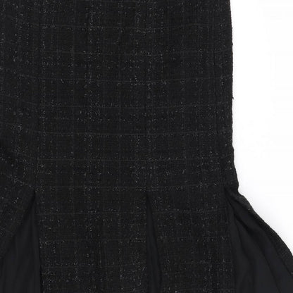 PRECIS PETITE Womens Black   Flare Skirt Size 12