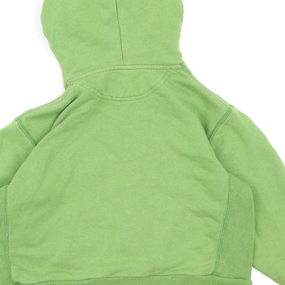 Gap Boys Green  Jersey Full Zip Hoodie Size 4 Years