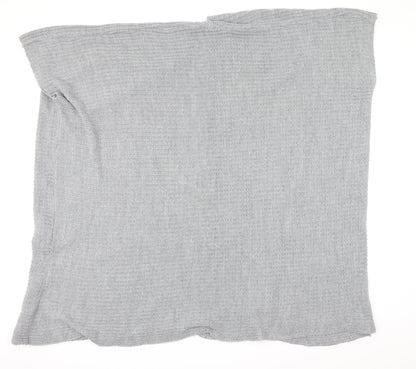 PRETTYLITTLETHING Womens Grey  Knit Cardigan Jumper Size M