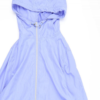 Primark Womens Blue   Overcoat Coat Size 10