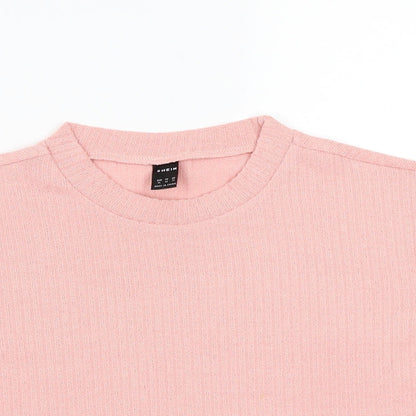 SheIn Womens Pink   Cropped T-Shirt Size XL