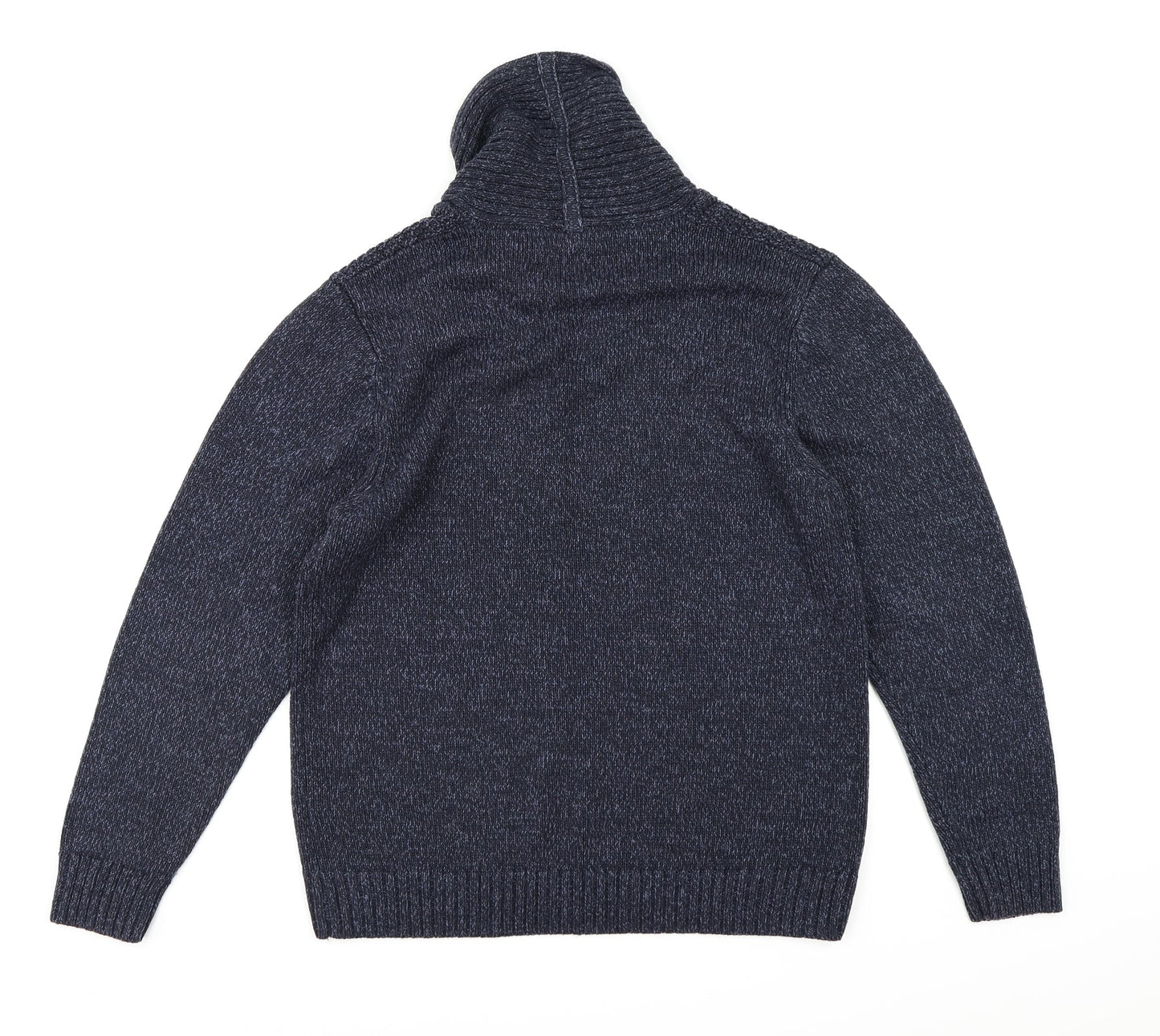 George Mens Blue  Knit Pullover Jumper Size M