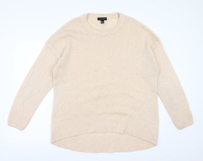 New Look Womens Pink  Knit Pullover Jumper Size L