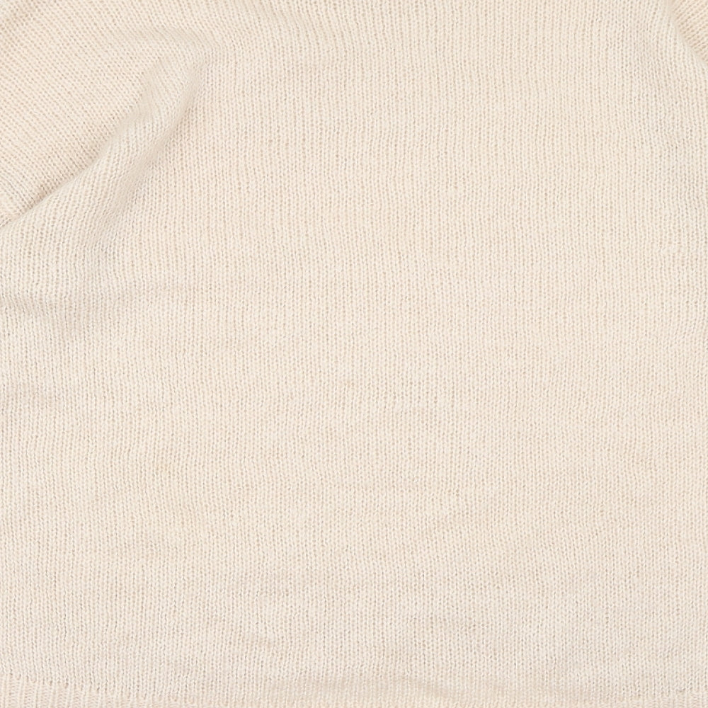 New Look Womens Pink  Knit Pullover Jumper Size L