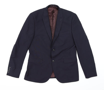 Mens UK Size 42 NEXT Regular Blue Suit Jacket