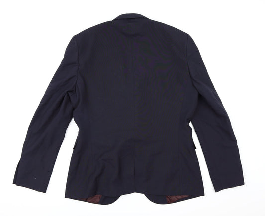 Mens UK Size 42 NEXT Regular Blue Suit Jacket