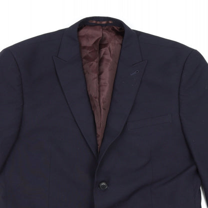 Mens UK Size 42 NEXT Regular Blue Suit Jacket