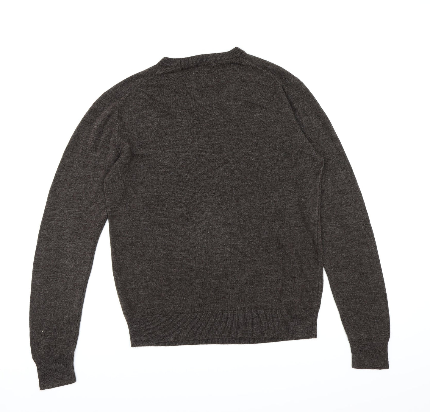 Cedar Wood State Mens Brown  Knit Pullover Jumper Size L