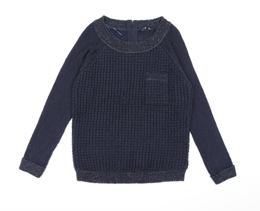 Store Twenty One Womens Blue  Knit Pullover Jumper Size M