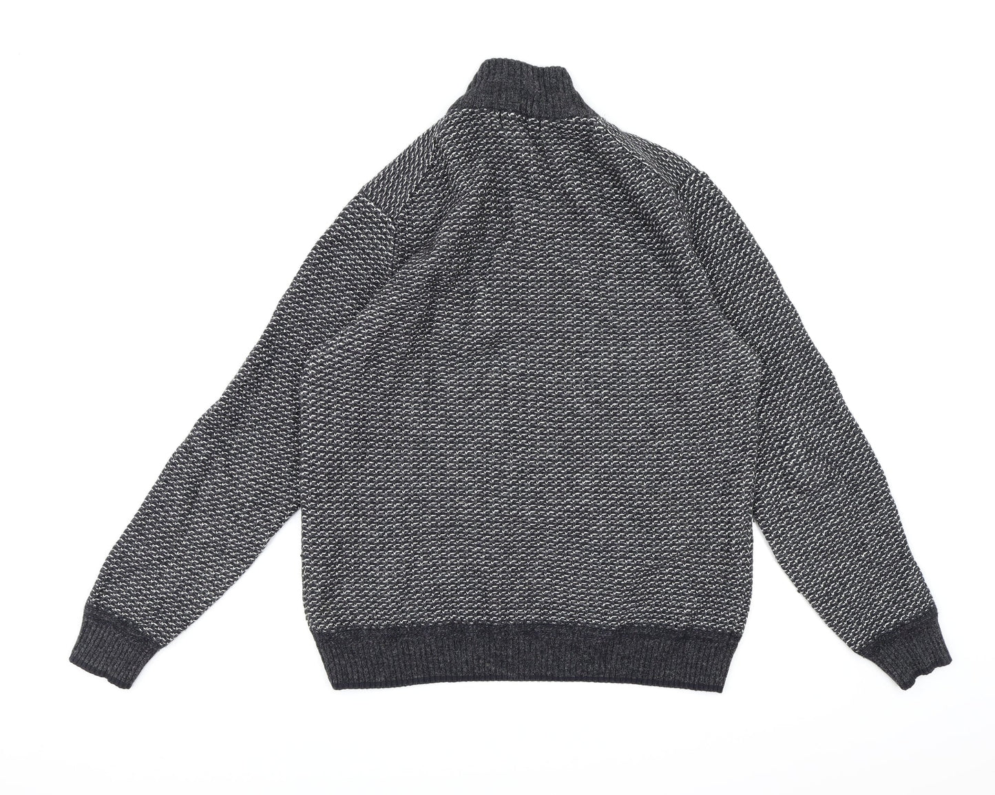 Blue Harbour Mens Blue  Knit Pullover Jumper Size S