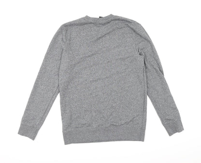 Mens UK Size S H&M Grey Pullover Sweatshirt