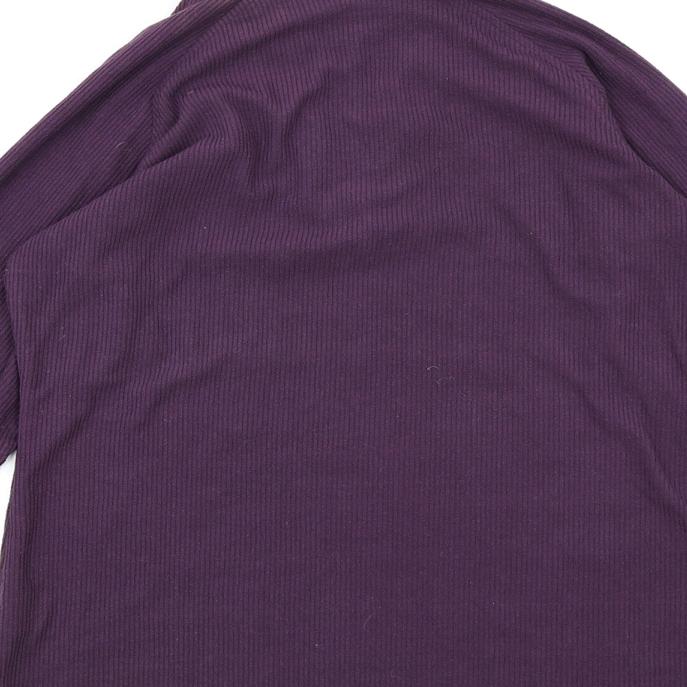 Womens UK Size 10 Mountain Life Purple Jacket