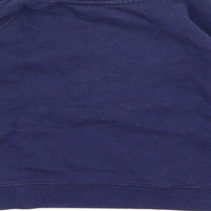 Nutmeg Boys Blue Striped Jersey Pullover Jumper Size 12-18 Months  - Sweatshirt