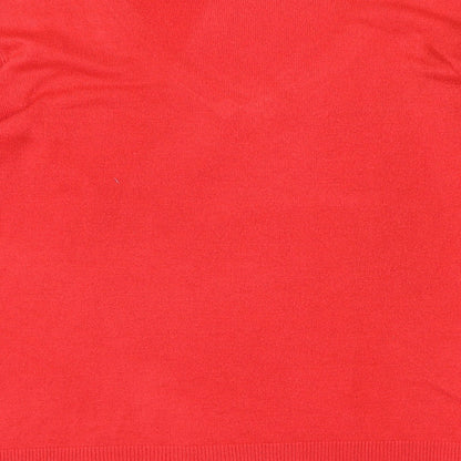 BHS Womens Red  Knit Pullover Jumper Size 22
