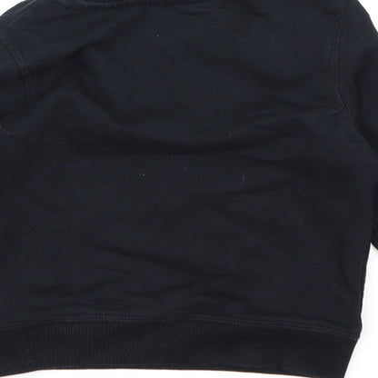 George Boys Black  Jersey Pullover Jumper Size 18-24 Months