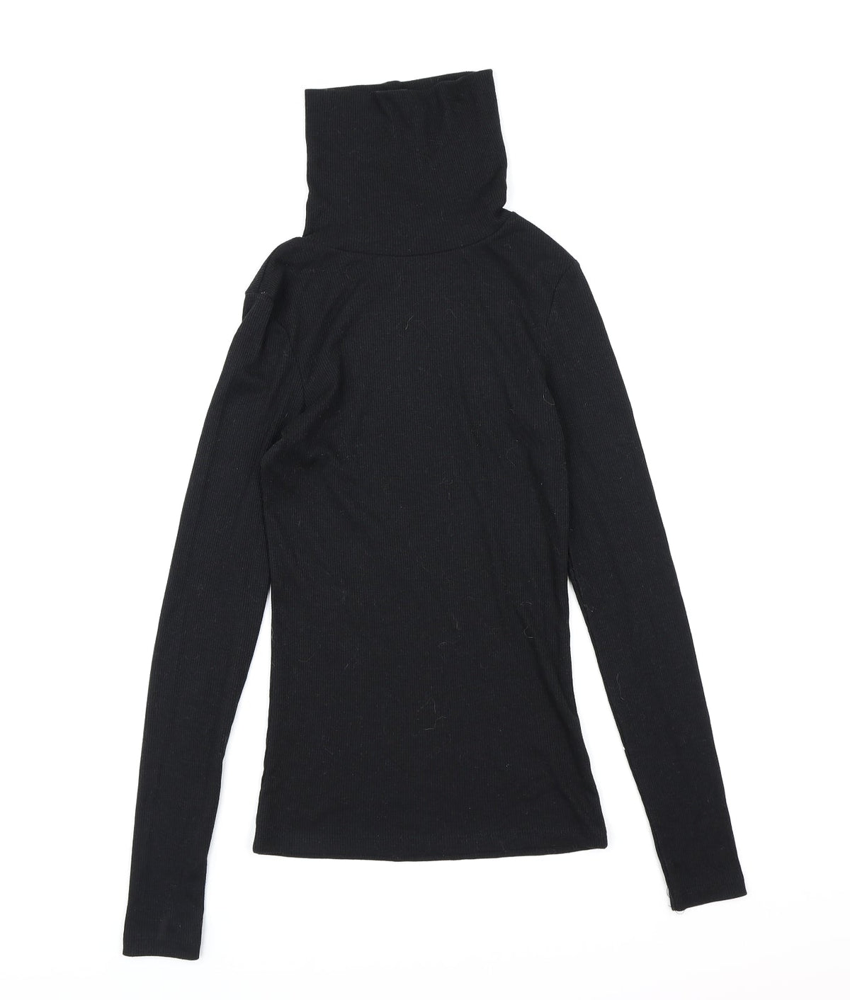 New Look Womens Black  Knit Pullover Jumper Size 8
