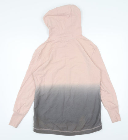 Debenhams Womens Pink  Jersey Pullover Hoodie Size S