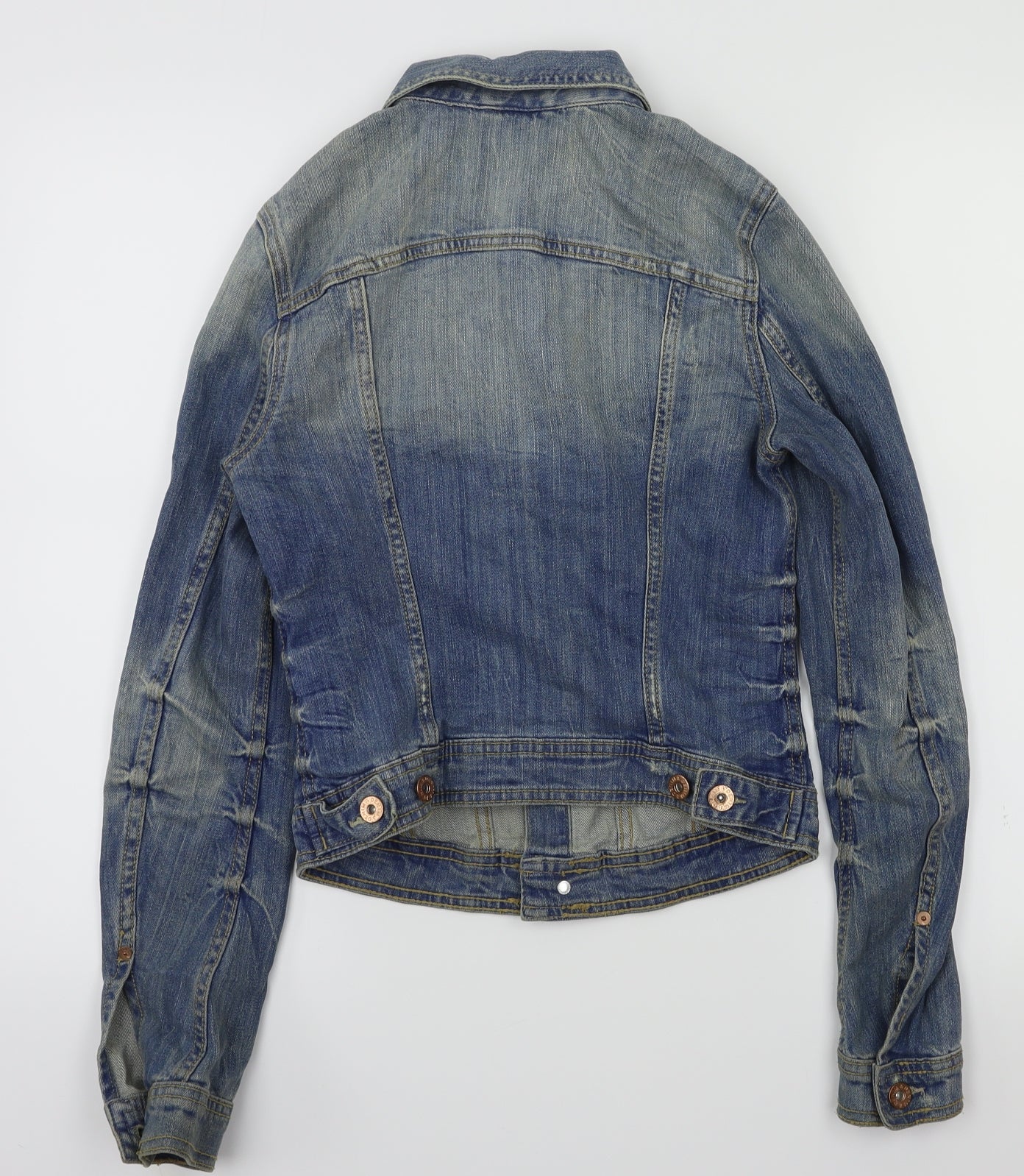 Womens UK Size 4 H&M Blue Jacket