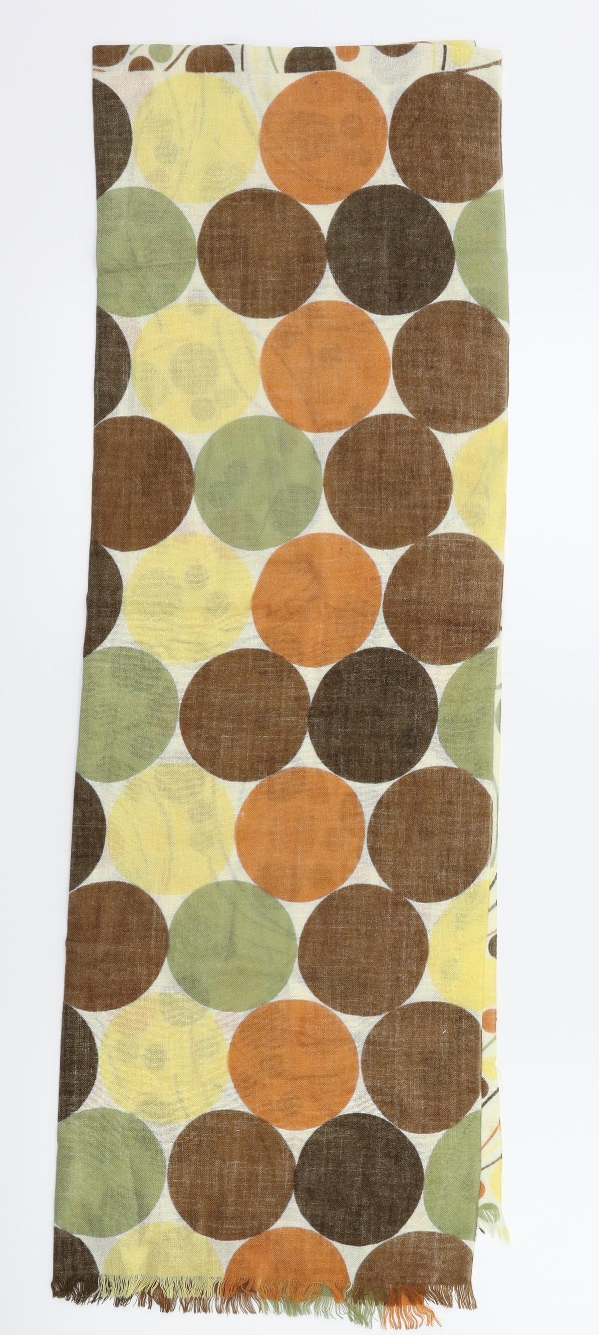 Preworn Womens Multicoloured Polka Dot   Scarf