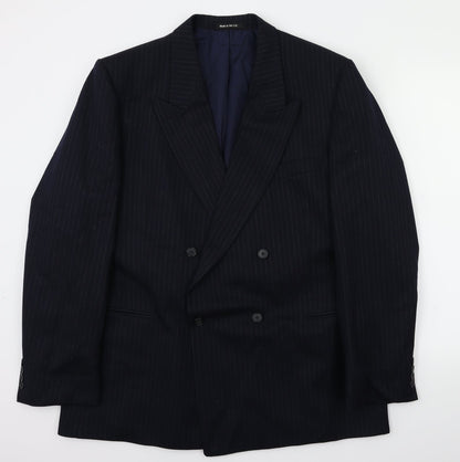 Mens UK Size 44 Burtons Blue Jacket
