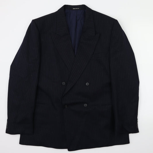 Mens UK Size 44 Burtons Blue Jacket