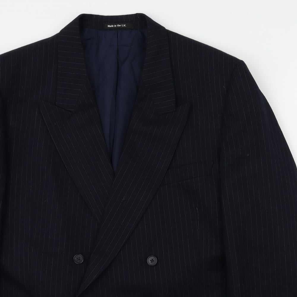 Mens UK Size 44 Burtons Blue Jacket