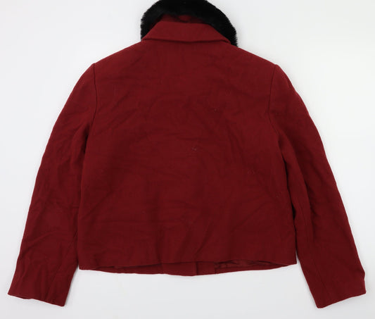 Lakeland Womens Red   Jacket Coat Size 18