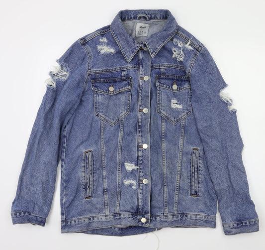denim &co Womens Blue   Jacket  Size 12