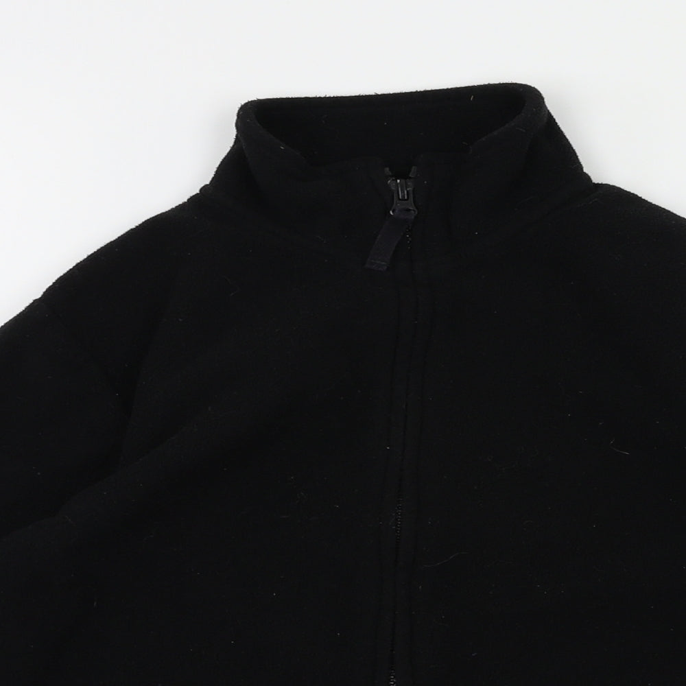 TU Boys Black   Full Zip Jumper Size 7 Years
