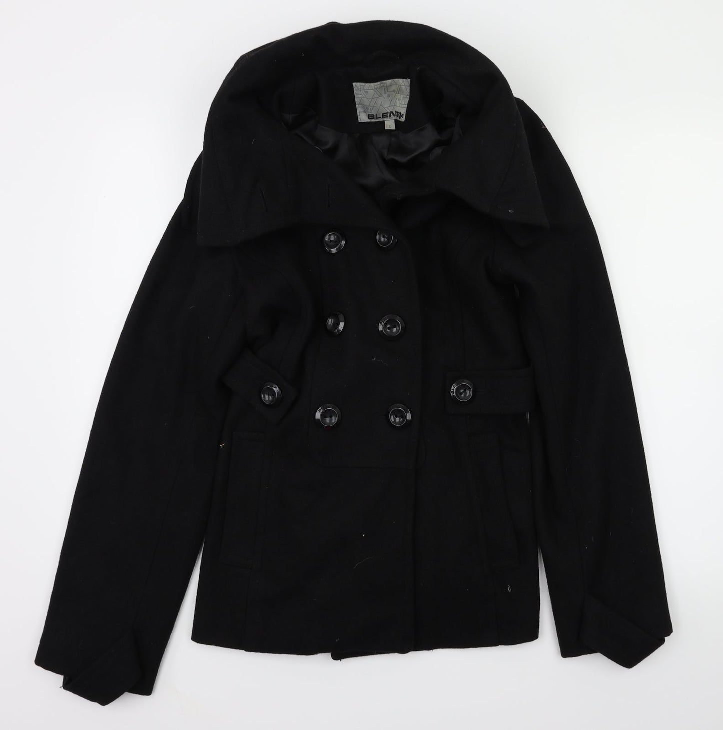 Blendshe Womens Black   Jacket Coat Size L