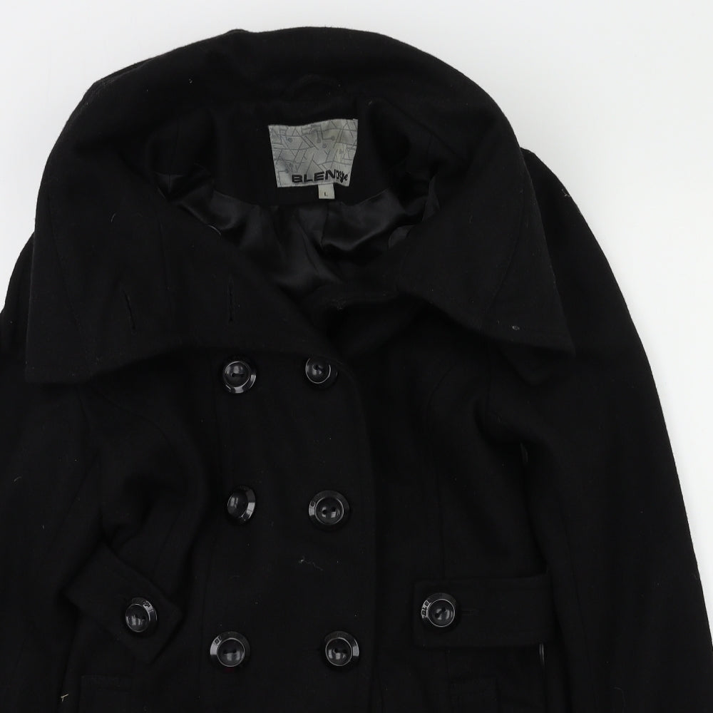Blendshe Womens Black   Jacket Coat Size L