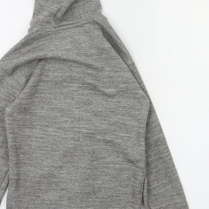 Nutmeg Boys Grey   Full Zip Hoodie Size 9-10 Years
