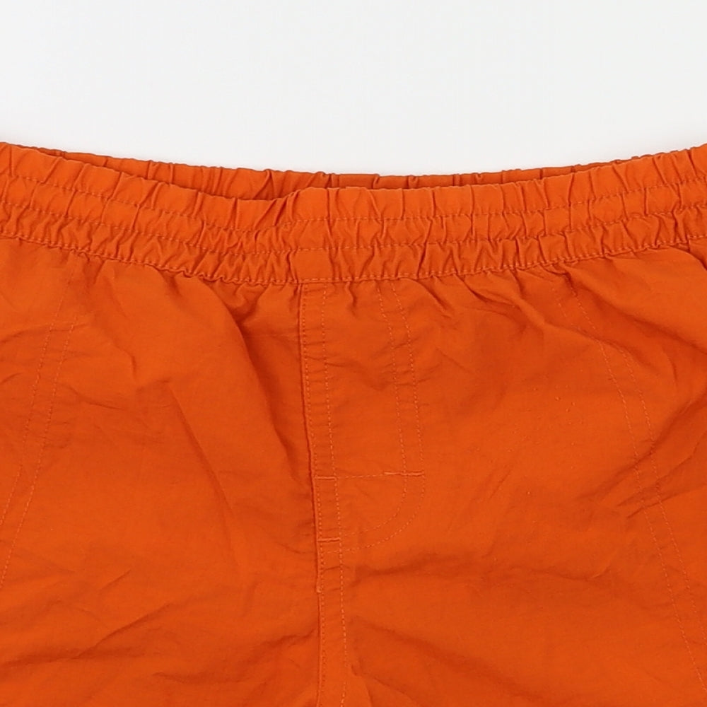 Speedo Boys Orange   Sweat Shorts Size M