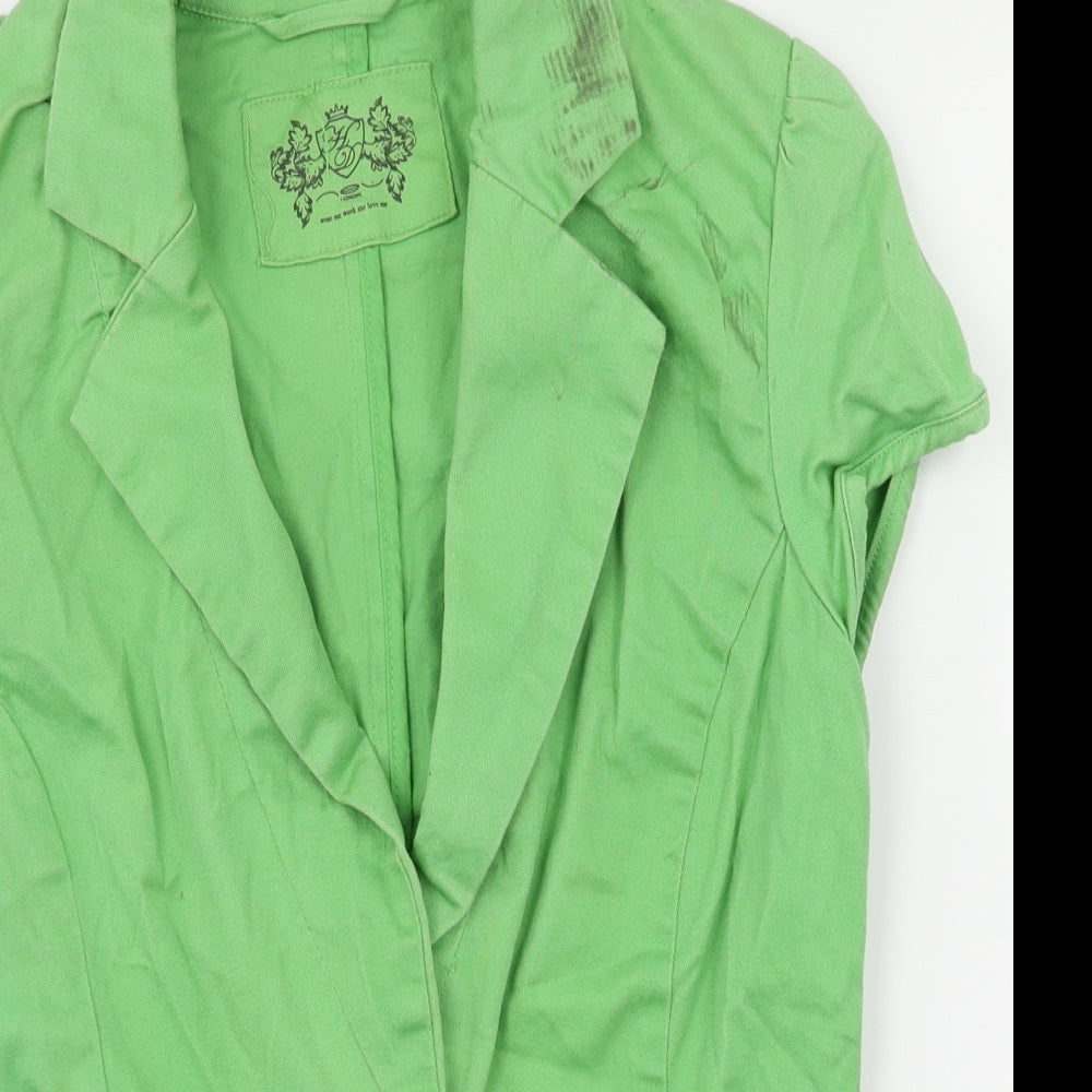 Womens UK Size 8 New Look Gold Jacket