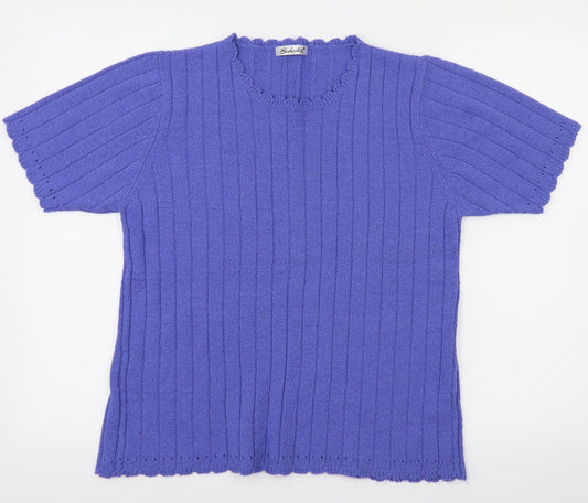 Berkertex Womens Blue   Pullover Jumper Size 10