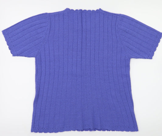 Berkertex Womens Blue   Pullover Jumper Size 10