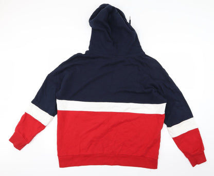 Mens UK Size S Divided by H&M Blue Pullover Hoodie