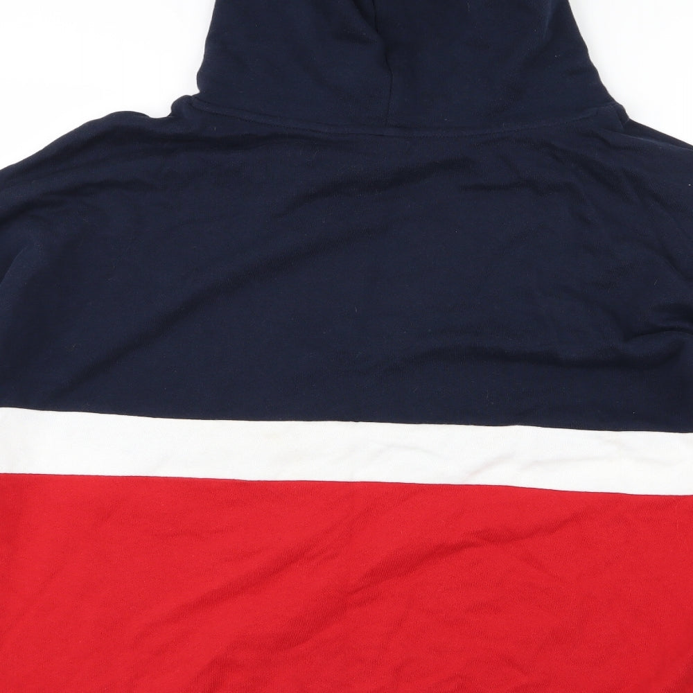 Mens UK Size S Divided by H&M Blue Pullover Hoodie