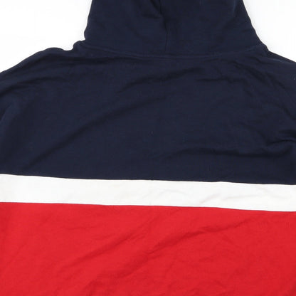 Mens UK Size S Divided by H&M Blue Pullover Hoodie