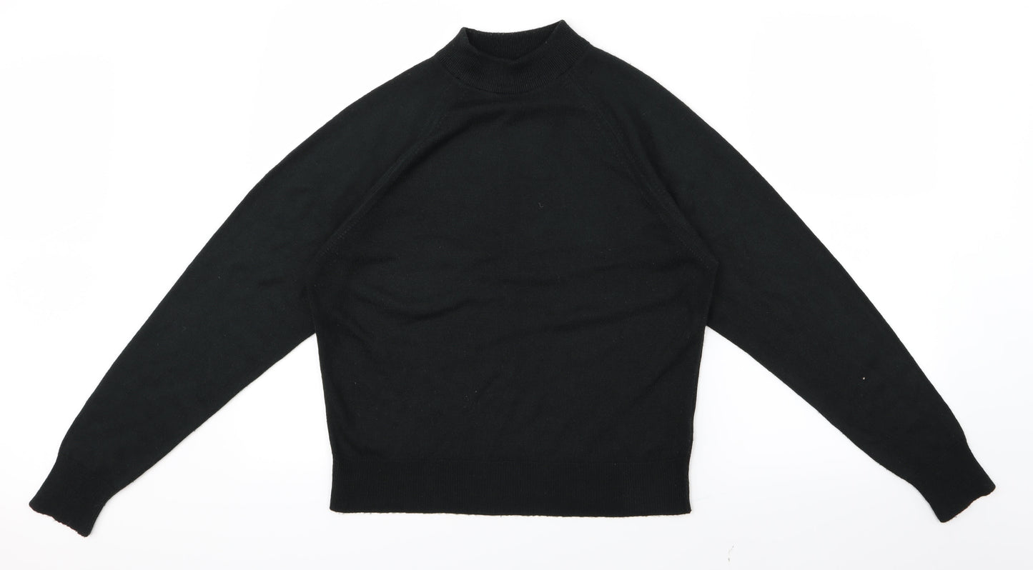BHS Womens Black  Knit Pullover Jumper Size 10
