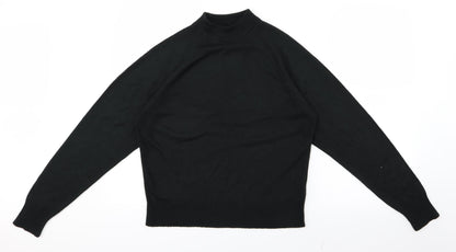BHS Womens Black  Knit Pullover Jumper Size 10