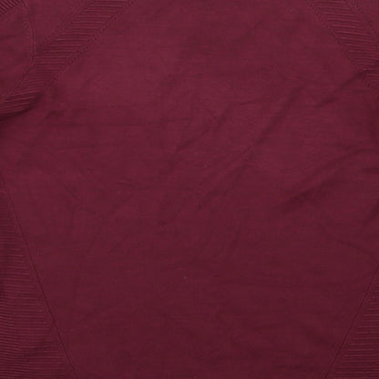 Principles Womens Purple  Knit Pullover Jumper Size 12