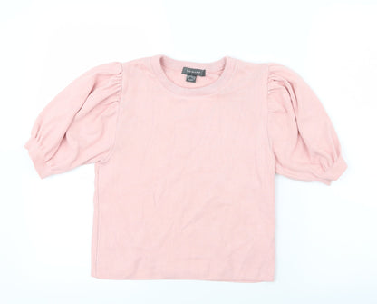 Primark Womens Pink  Knit Pullover Jumper Size 10