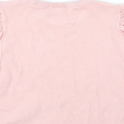 Primark Womens Pink  Knit Pullover Jumper Size 10