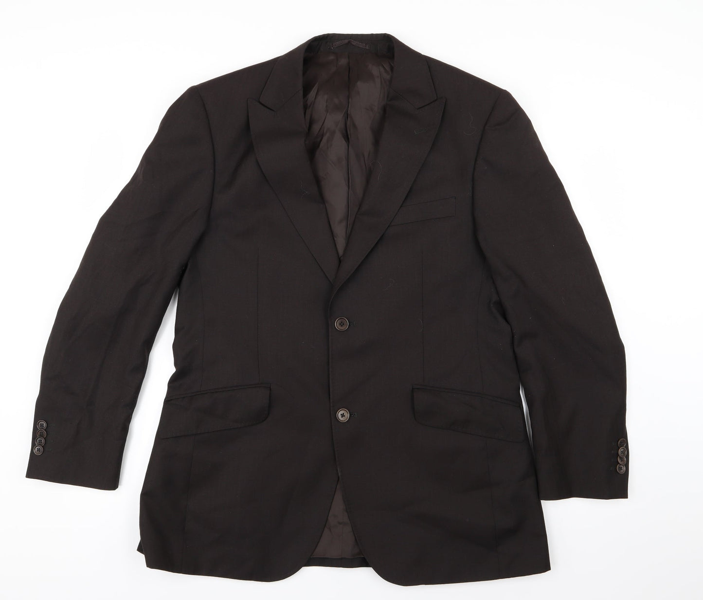 Mens UK Size 38 Jones Regular Black Suit Jacket
