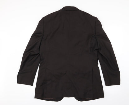 Mens UK Size 38 Jones Regular Black Suit Jacket